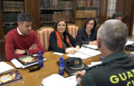 Benicarló; Roda de premsa posterior a la Junta de Seguretat de Falles 27-02-2020