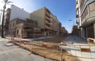 El carrer València de Benicarló s’obrirà al trànsit a mitjans de la setmana que ve