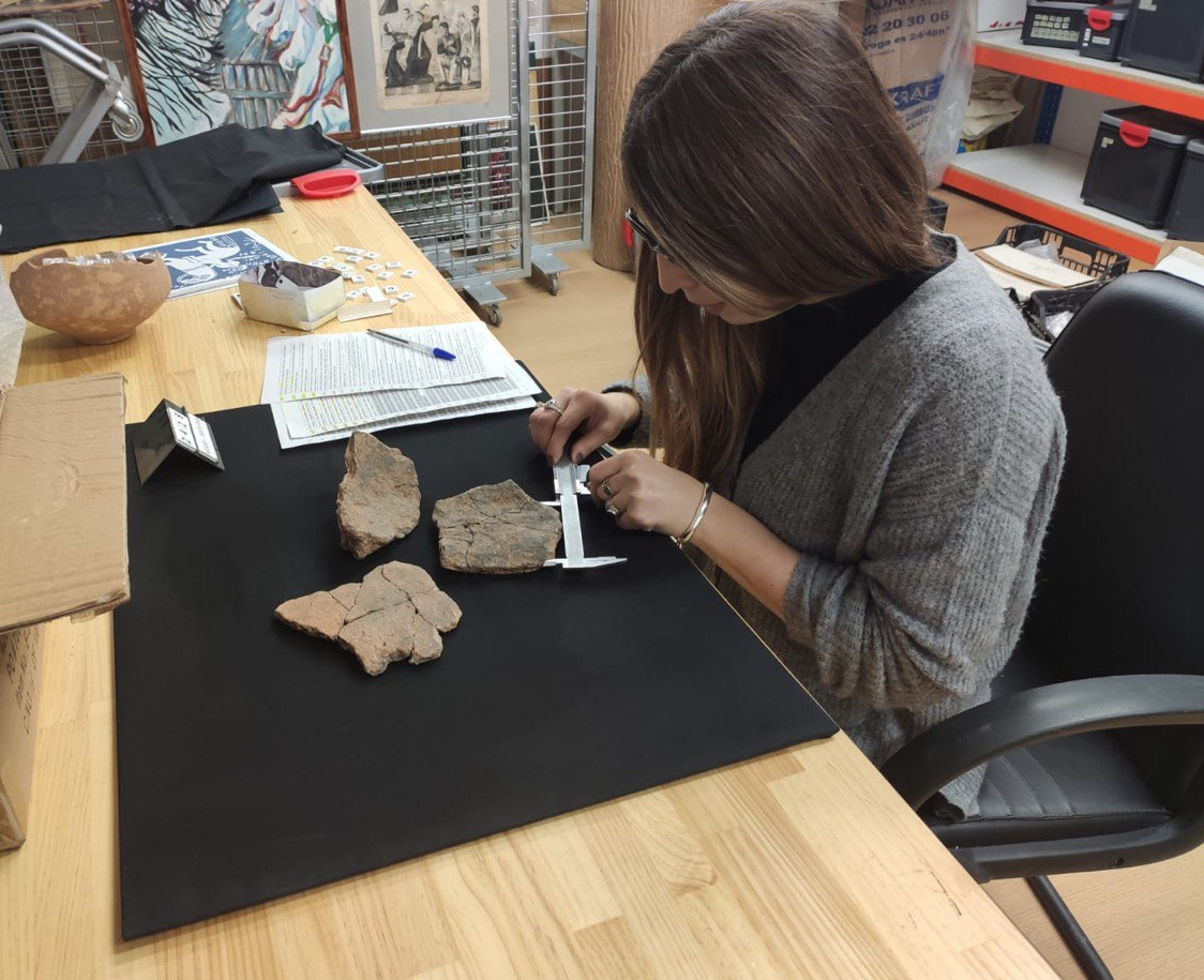 El Museu de la Ciutat de Benicarló ja treballa amb les peces del jaciment del Mas de Fabra