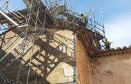 Les obres de restauració de la capella de la comunió de l'església de Sant Miquel de Canet lo Roig ja estan en marxa