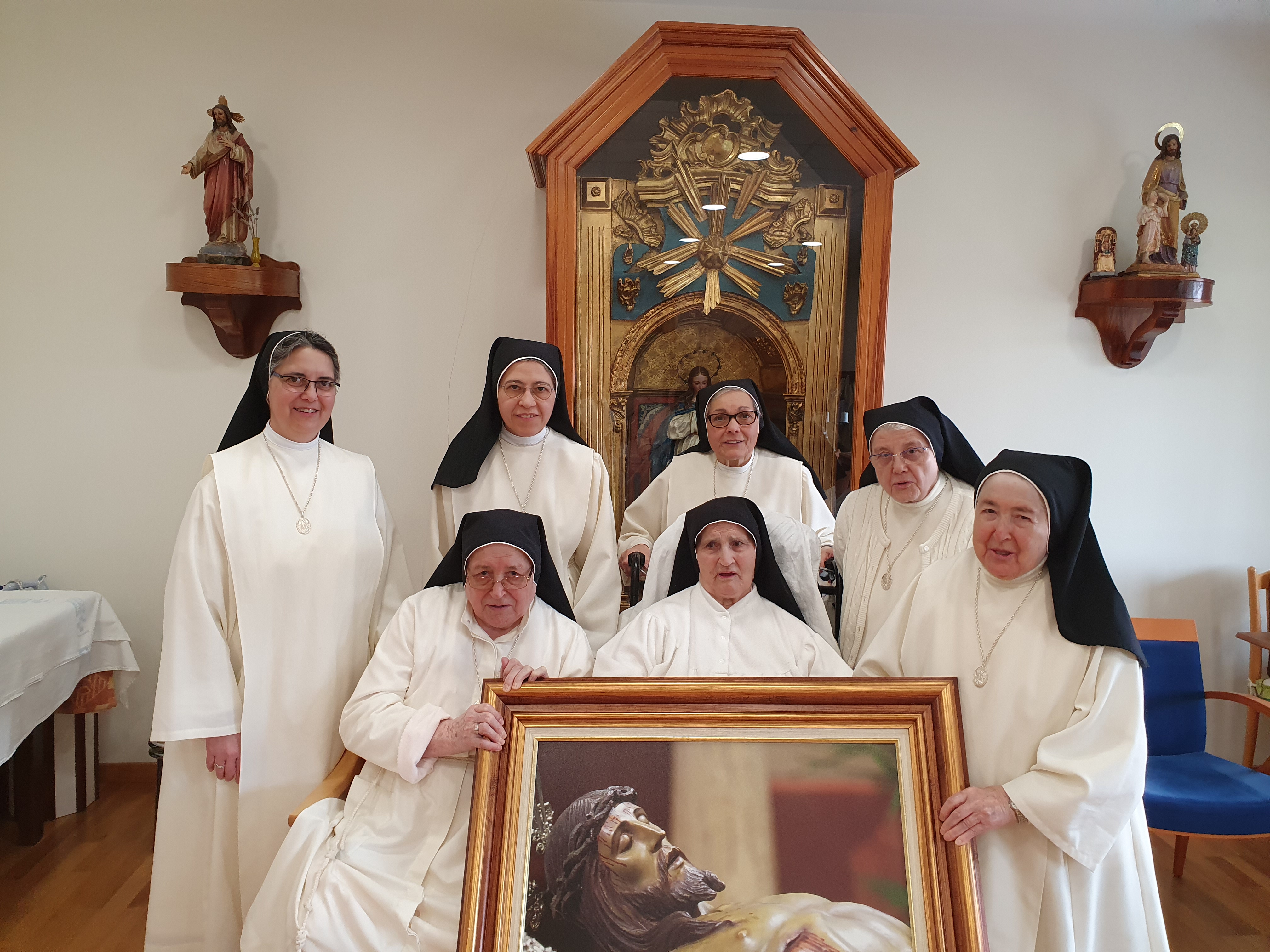 Les germanes Concepcionistes Franciscanes envien des de Logronyo mostres d'ànim en aquests dies tan difícils