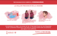 L'Ajuntament de Vinaròs adopta mesures de prevenció enfront el COVID-19