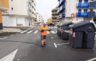 Peníscola també realitza una neteja intensiva dels contenidors