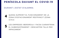 Peníscola posa en marxa noves mesures per a alleugerir la crisi sanitària