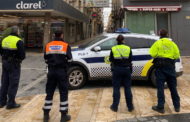 La Policia Local de Benicarló continua amb les denúncies per incompliment del decret