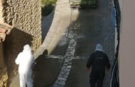 Desinfecten els carrers del poble de Palanques