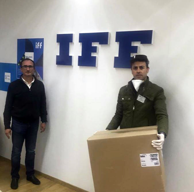 IFF Benicarló dona a l’Ajuntament 360 mascaretes per a diferents departaments municipals