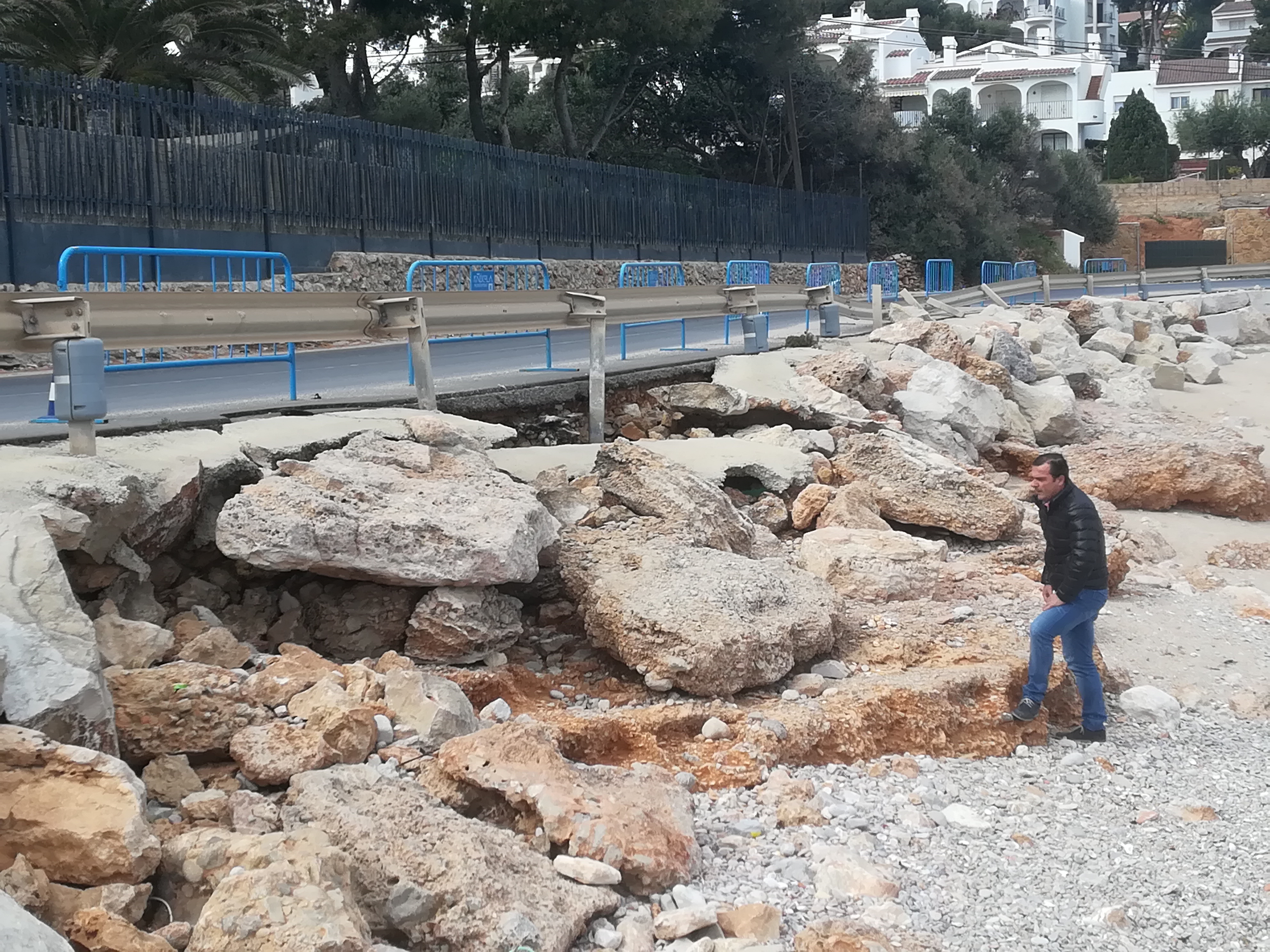 L'Ajuntament de Peníscola destinarà un milió d'euros a la costa sud per a reparar els danys del Glòria
