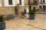 Tírig neteja i desinfecta el municipi