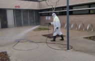 Alcanar comença la desinfecció en les zones amb més perill del municipi