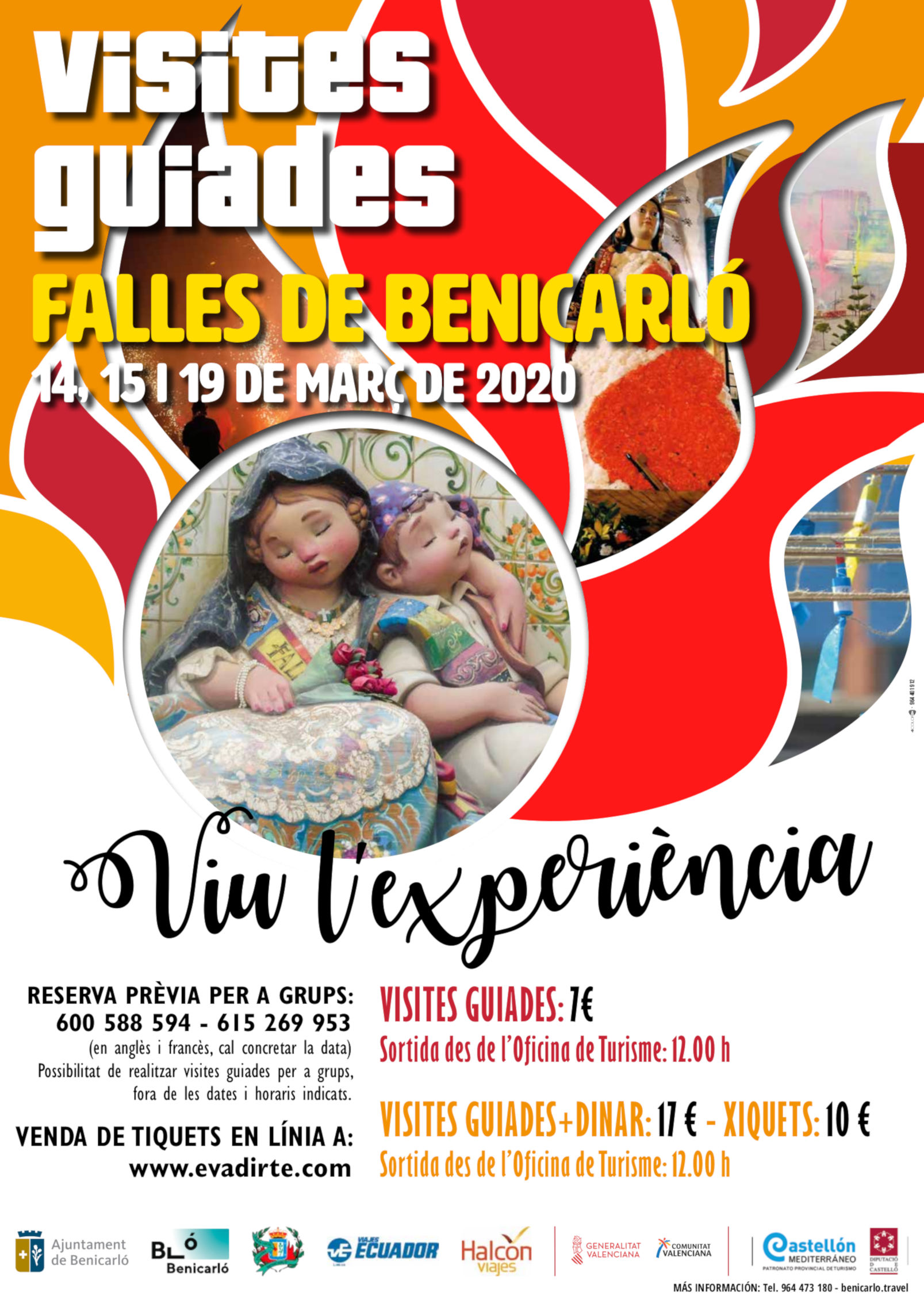 Turisme organitza visites guiades per a conéixer les Falles de Benicarló de ben a prop