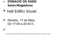 canal56.com Jornada de donació de sang a Santa Magdalena