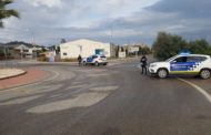 La Policia Local d'Alcanar denuncia 60 persones durant el cap de setmana