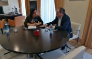 L'alcalde de Santa Magdalena es reuneix amb la subdelegada del Govern a Castelló