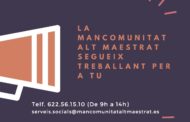 La Mancomunitat Alt Maestrat reforça l'ajuda a majors durant el Covid19