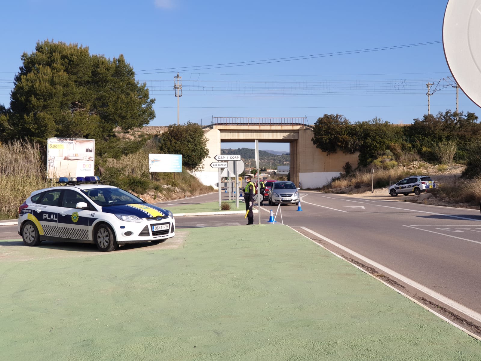 La Policia Local d'Alcalà-Alcossebre identifica a 400 persones i tramita 15 denúncies per incomplir el confinament