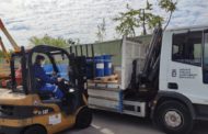 L'empresa IFF Benicarló continua aportant material de protecció