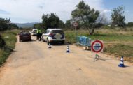 La Policia Local de Peníscola detecta vehicles en les vies secundàries que va obrir Delegació del Govern
