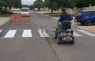 S'aprofita el poc trànsit per al pintat de la senyalització horitzontal d'alguns carrers de Benicarló