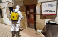 Ares del Maestrat desinfecta els carrers del municipi