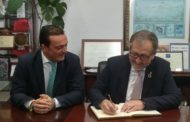 Martínez proposa a la Diputació col·laboració per a reforçar al Castell de Peníscola com a recurs per a la reactivació turística
