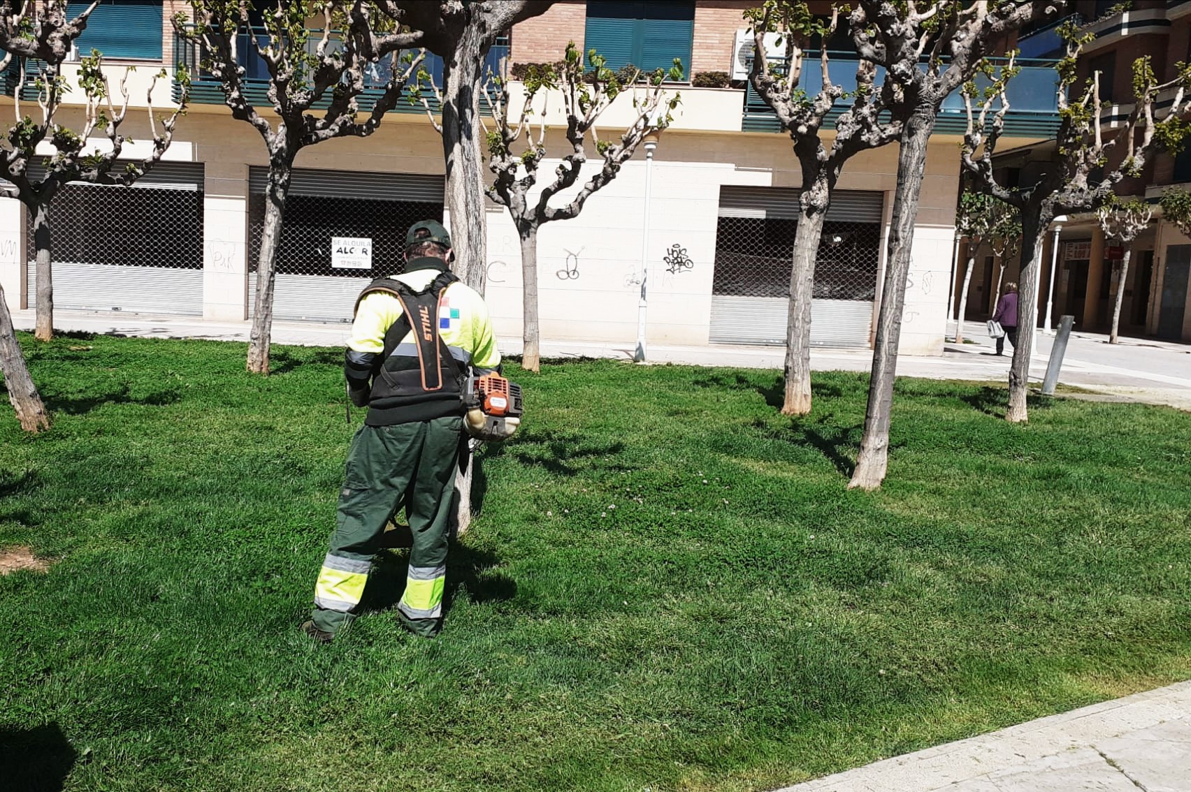 Es reprenen els treballs de jardineria a Benicarló