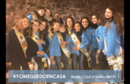 La Reina de les Festes de Peníscola i la Cort d'Honor agraeixen l'esforç d'aquells que estan lluitant per fer front al Covid-19