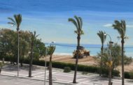 Continuen les obres de condicionament de les platges de Vinaròs