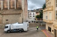 Santa Magdalena segueix amb la desinfecció i neteja viària en la seua lluita contra la Covid-19