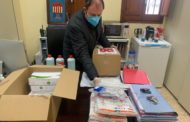 La Diputació fa lliurament a Santa Magdalena de més material de protecció