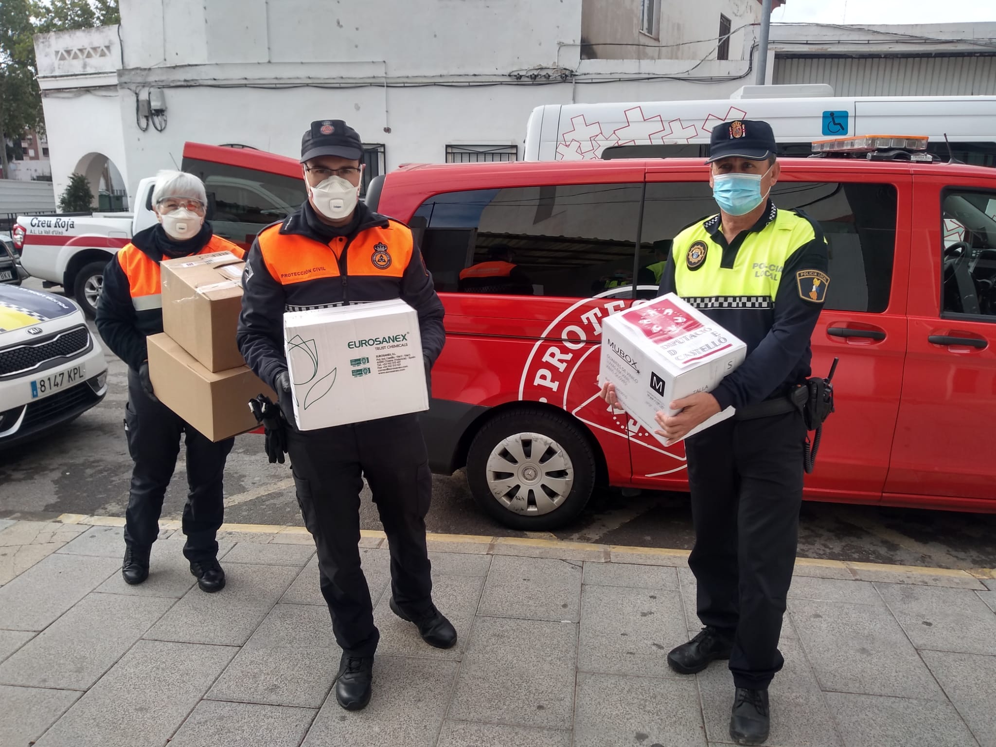 La Diputació reparteix de manera gratuïta un segon lot de material de protecció als 135 ajuntaments i 8 mancomunitats de la província