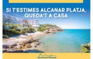 Campanya de conscienciació a Alcanar per evitar els desplaçaments a les segones residències