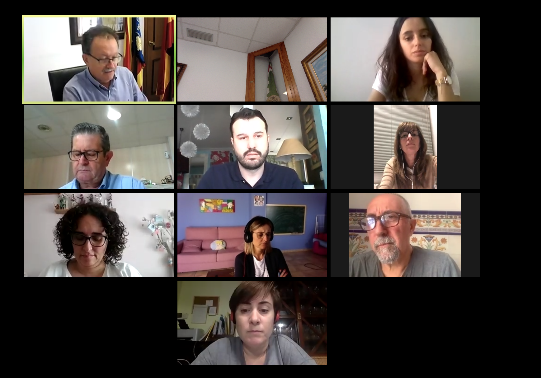 L'Ajuntament d'Alcalà-Alcossebre celebra la primera Mesa de Diàleg amb tots els grups municipals sobre la COVID-19