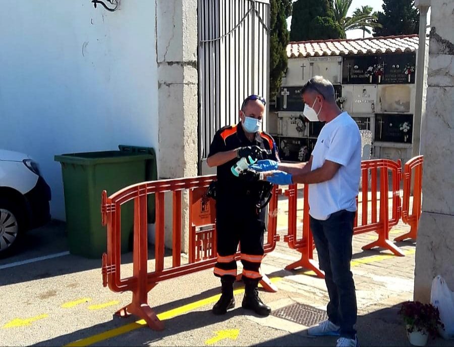 La Policia Local Benicarló observa algun incompliment a les terrasses d'alguns establiments