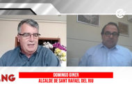 Domingo Giner, alcalde de Sant Rafael del Riu, en el programa La Nostra Gent de C56