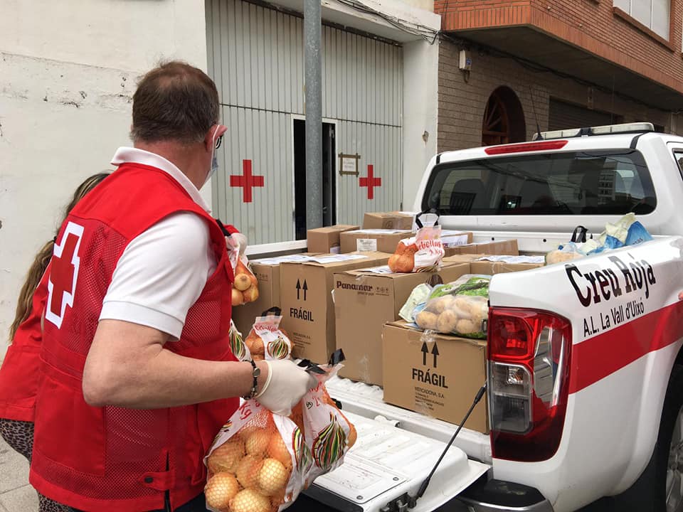 El Pla Respon de Creu Roja finançat per la Diputació beneficia al maig a 132 persones vulnerables