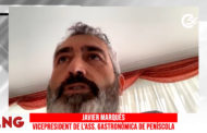Javier Marqués, president del Club Producte Peníscola Gastronòmica, en el programa La Nostra Gent de Canal 56