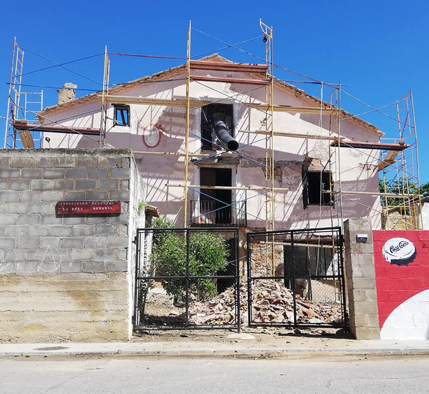 L'Ajuntament de Benassal dedica 14.000€ a rehabilitar la teulada de la casa de l'Hort de les Monges