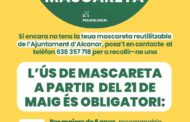 L'Ajuntament d'Alcanar proveirà de mascareta a totes les persones del municipi