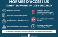 Dilluns obrirà el Cementeri Municipal de Benicarló amb totes les mesures de seguretat