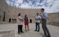 Sanz anima a la ciutadania a visitar ‘el nou castell de Peníscola’, les obres de remodelació van finalitzar el mes desembre