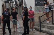 La Policia Local de Peníscola inicia una campanya informativa per a l'ús de la mascareta