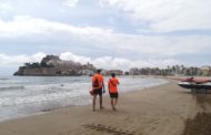Peníscola obre les seues platges amb baixa ocupació i ambient tranquil