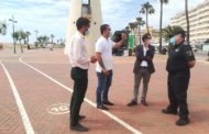 Peníscola dona prioritat als vianants en el Passeig Marítim i senyalitza els itineraris i distàncies de seguretat