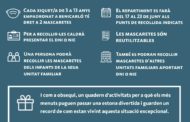 Dimecres 17 comença el repartiment de mascaretes per a la població infantil de Benicarló