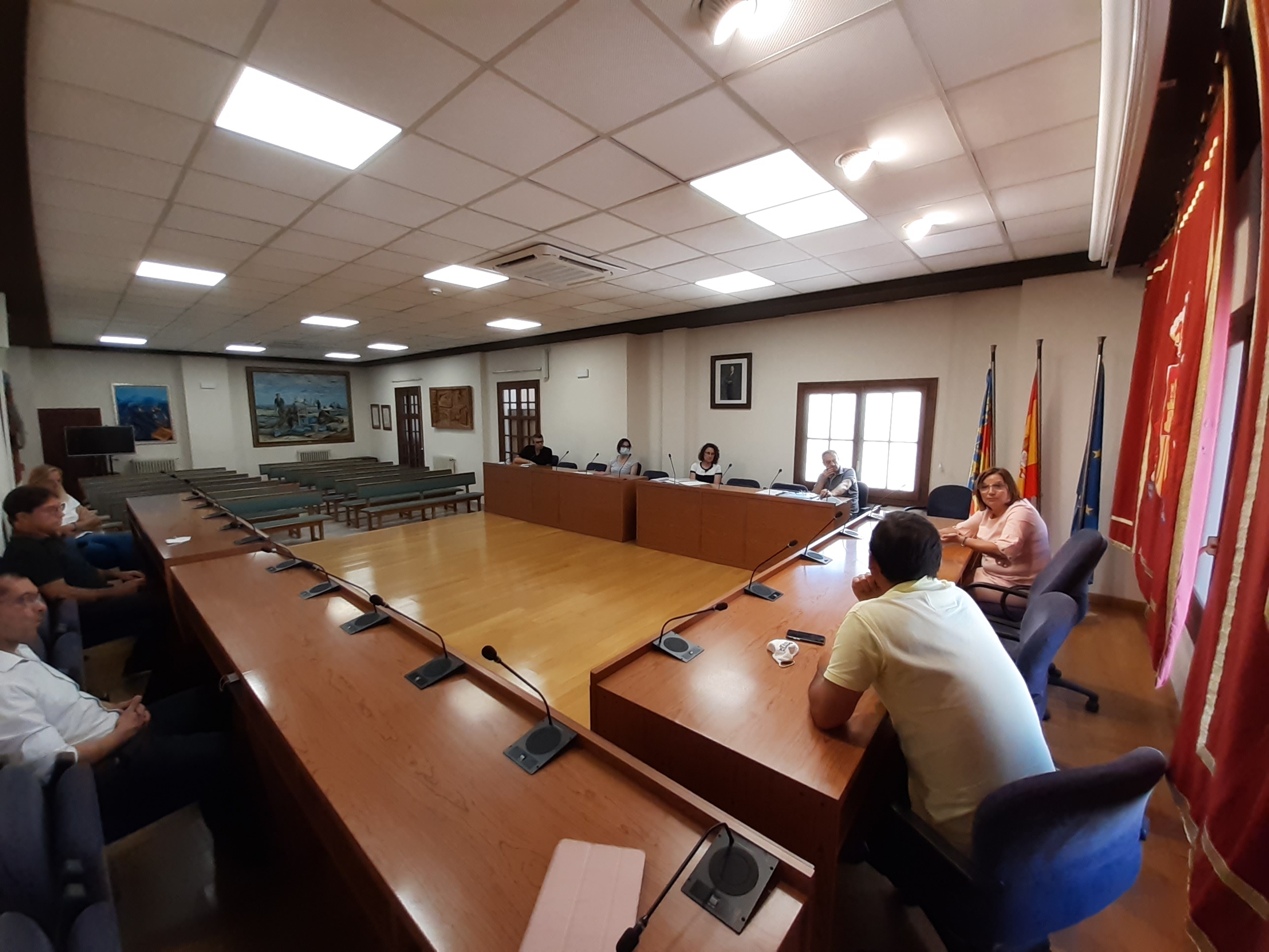 Primera reunió a Benicarló per a concretar la rotonda a la 340a amb la Ratlla del Terme