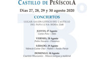 Peníscola celebrarà a l'agost el XVIII Festival Internacional de Guitarra d'Hondarribia - Peníscola