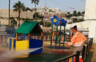 Continuen les rutines de neteja i desinfecció d'espais infantils a Peníscola