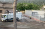Santa Magdalena desinfecta novament el nucli urbà