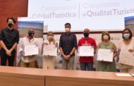 Vinaròs; Lliurament de diplomes a les empreses SICTED distinguides per la Secretària de l’Estat, per fer front la Covid-19  06-08-2020